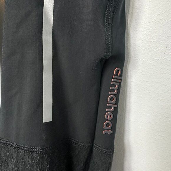nwot Adidas Climalite Black Leggings, Size L, pocket on one side - Picture 6 of 10